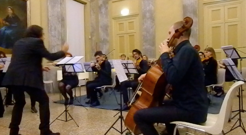 VIDEO - La Monferrato Classic Orchestra suona al Museo Civico di Casale